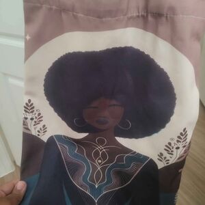 Artistic Tote Bag with Afrocentric Design
